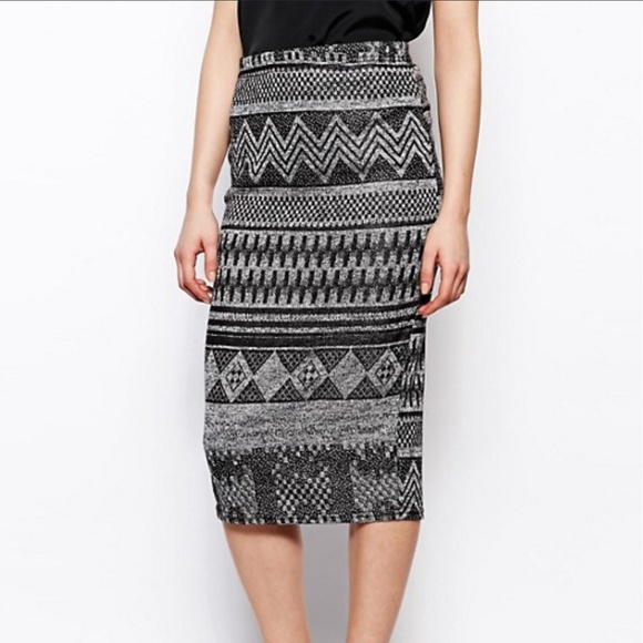 ASOS- Blue Vanilla Skirt - Picture 2 of 5